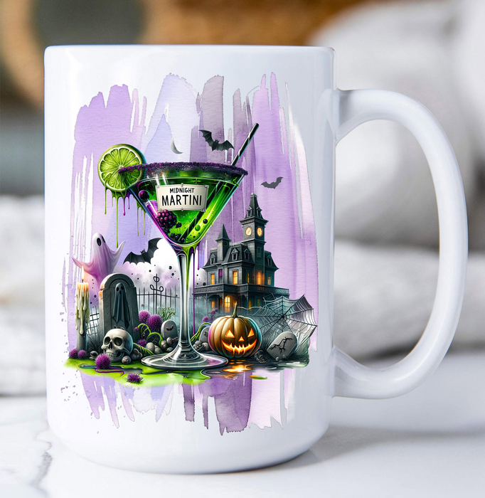 Halloween Midnight Martini Coffee Mug
