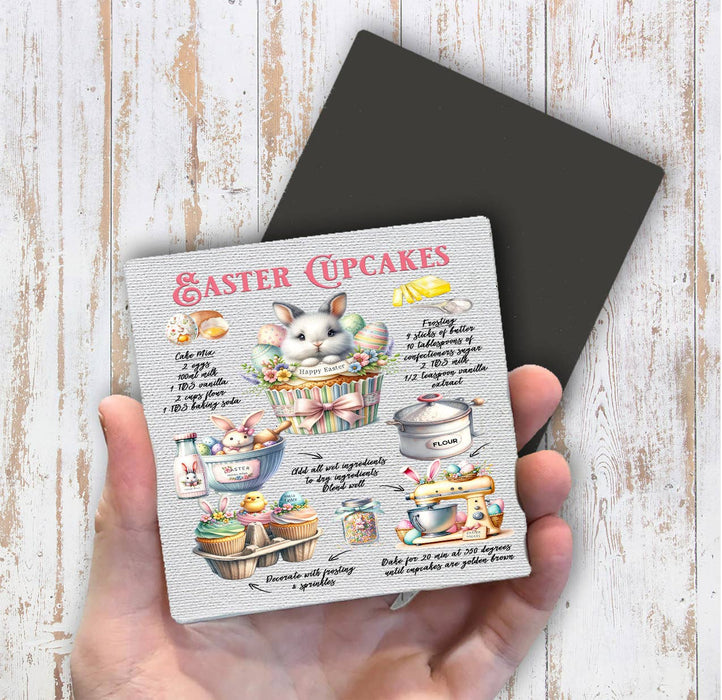 Howdy Easter Bunny Cowboy Hat Magnet Fridge