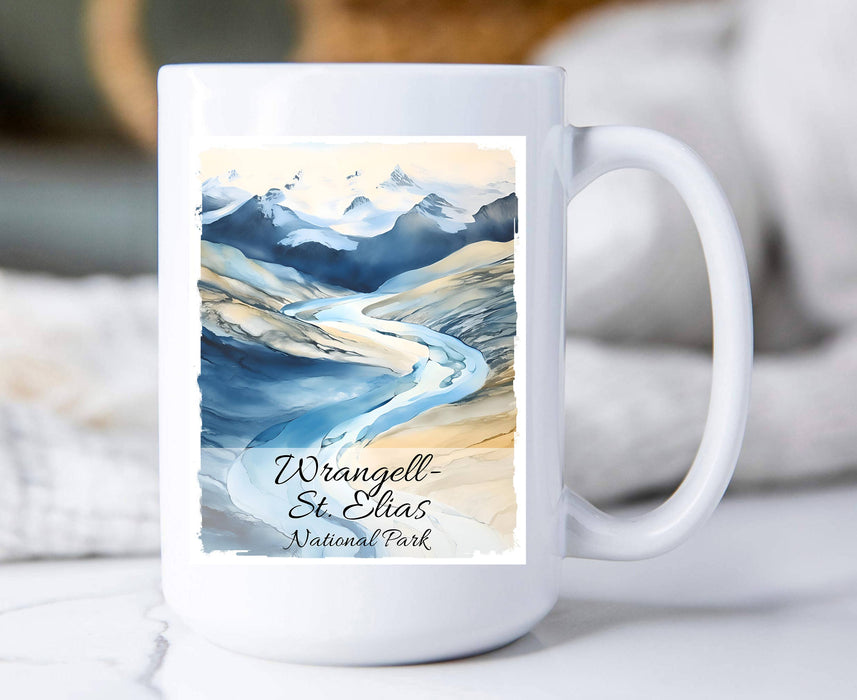 Wrangell-St. Elias National Park Alaska Coffee Mug