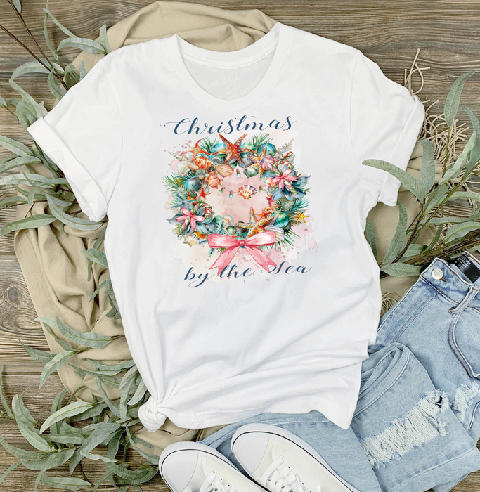 Coastal Christmas by the Sea T-Shirt