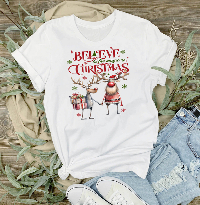 Believe in the magic of Christmas T-Shirt