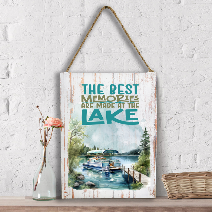 Best memories are made at the Lake Wall Decor