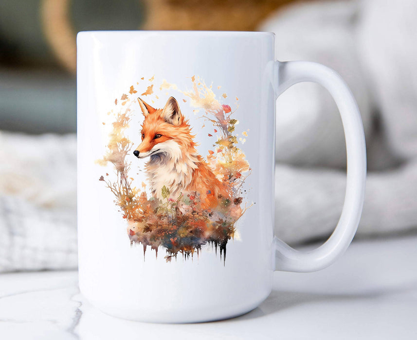 Red Fox Animal Hunting Coffee Mug