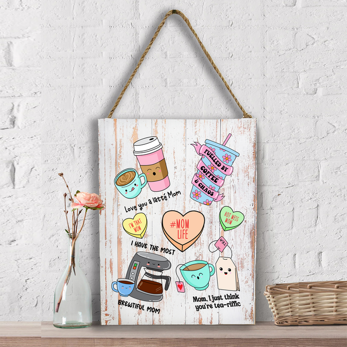 Mother's Day Puns Sarcastic Quotes Wall Decor