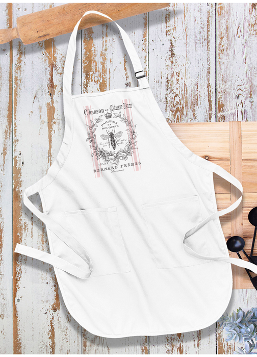 Vintage Shabby Chic French Bee Apron