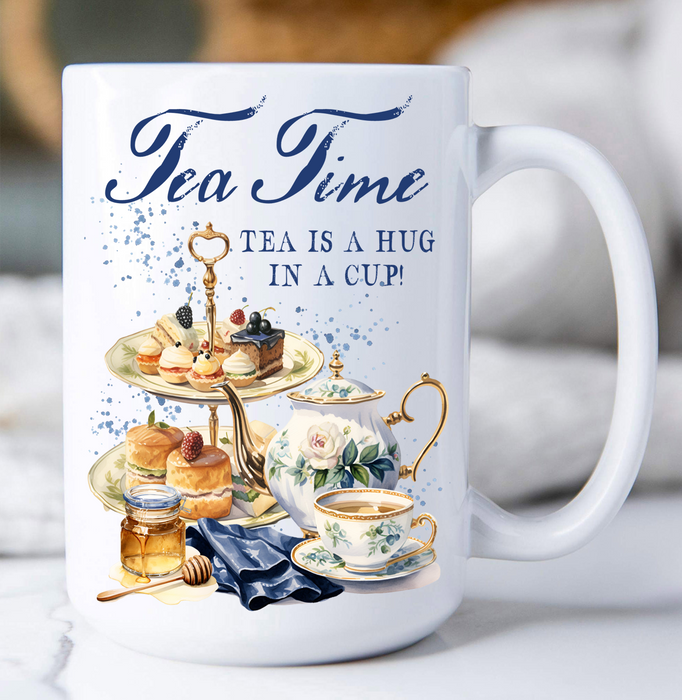 Tea is a Hug in a cup Coffee Mug
