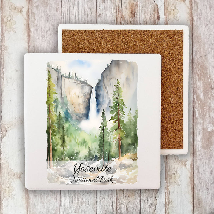 Yosemite National Park California Stone Coaster