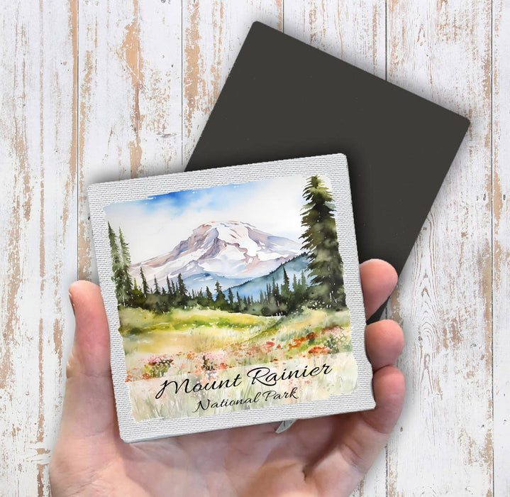 Mount Rainier National Park Washington Magnet Fridge