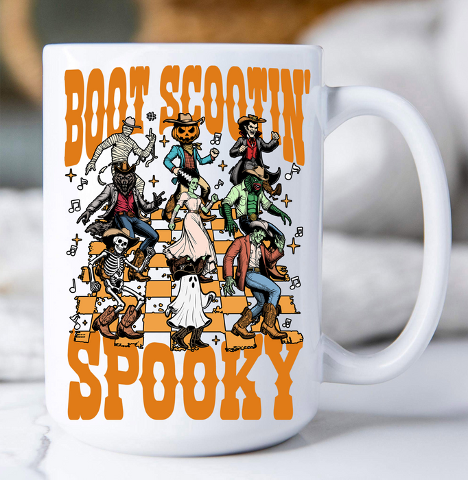 Halloween Boot Scootin Spooky Coffee Mug