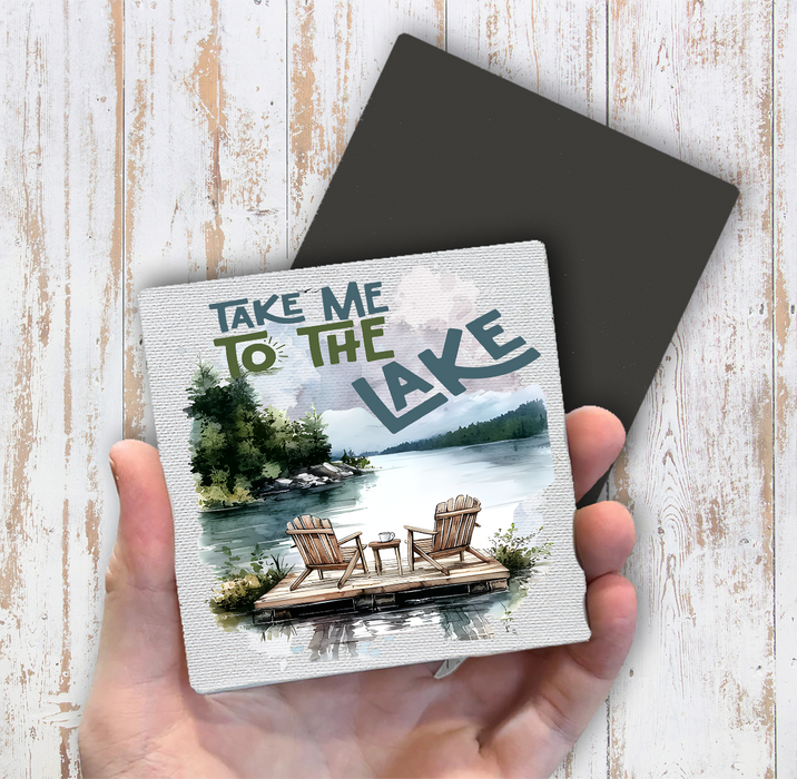 Take me to the Lake Magnet Fridge
