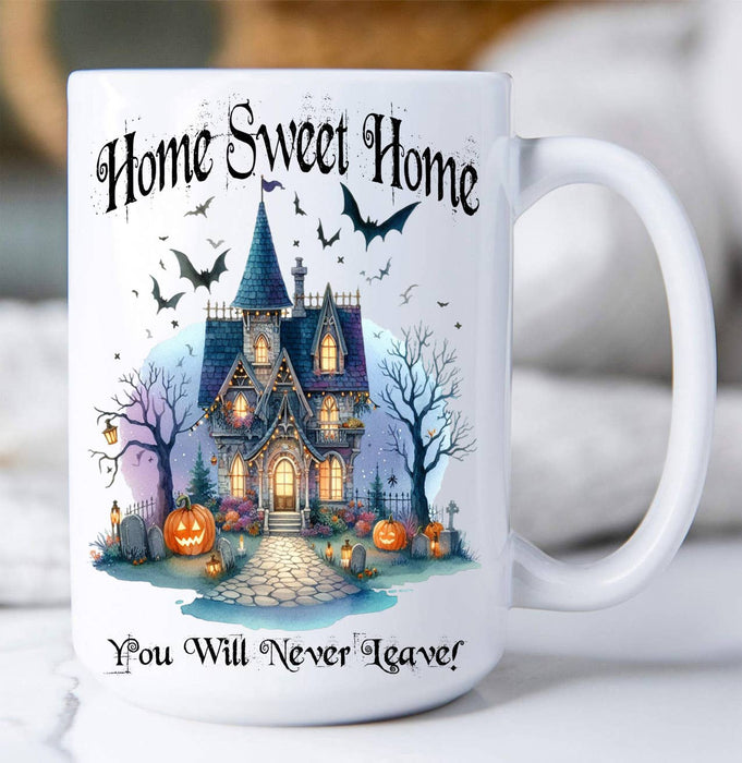Halloween Masion Home Sweet Home Coffee Mug