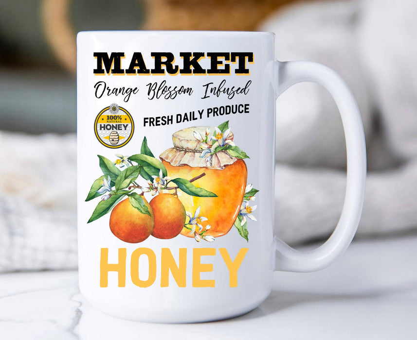 Farmers Orange Blossom Honey Coffee Mugs