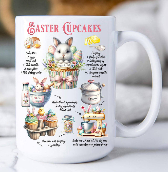 Easter Cucakes Recipe Bunny Coffee Mug