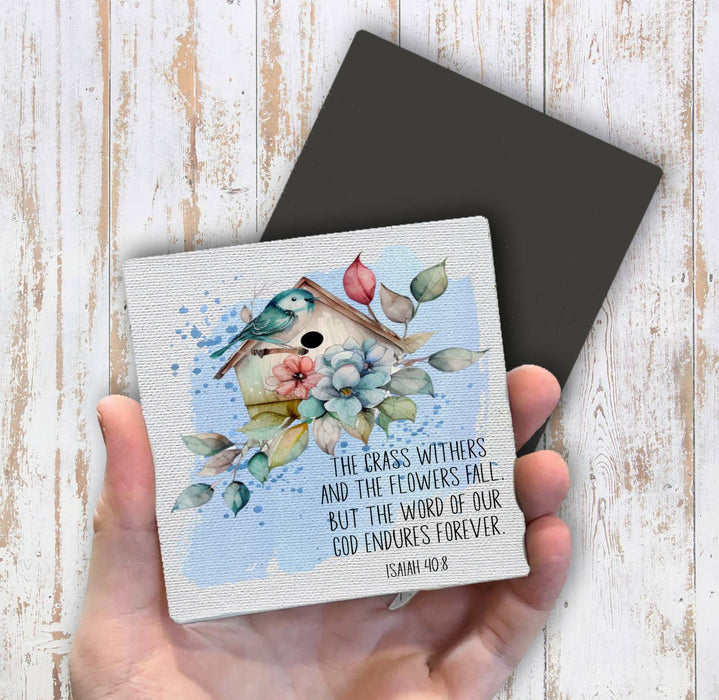 Spiritual The word of God Endures Magnet Fridge