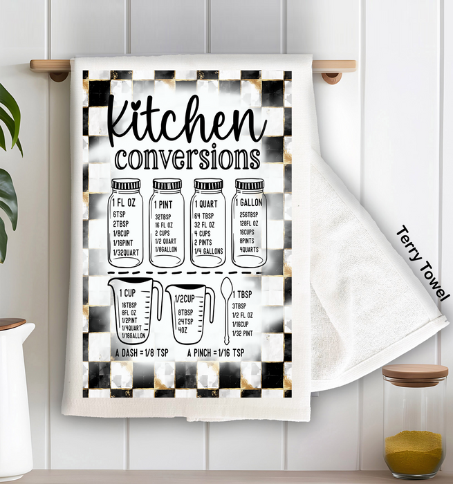 Checkered Kitchen Conversions Kitchen Terry Towel