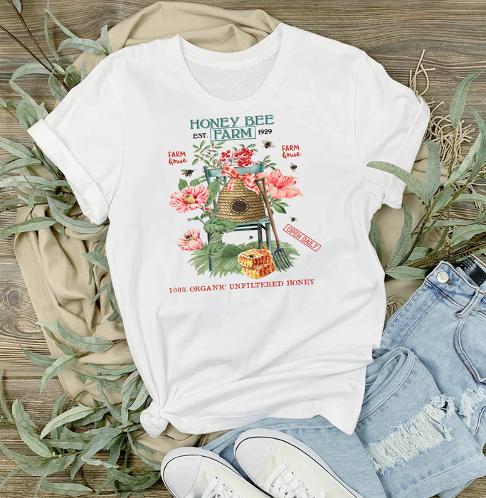 Spring Hony bee Farm T-Shirt