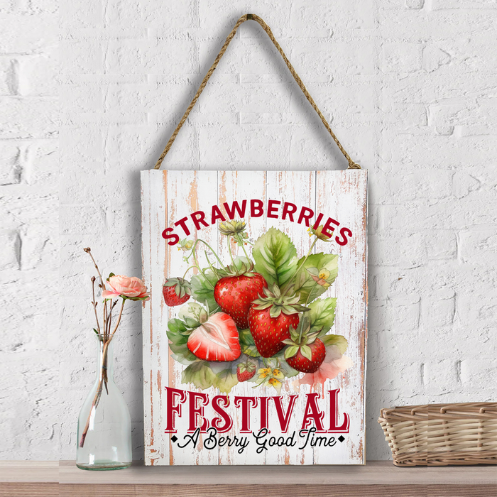 Strawberry Festival Wall Decor