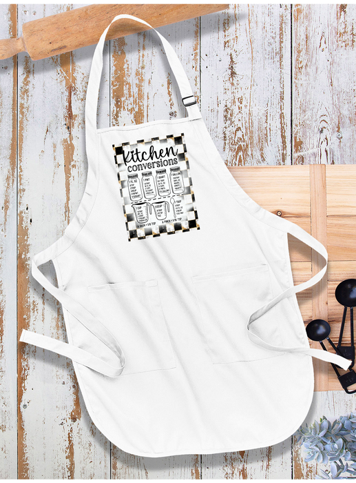 Checkered Kitchen Conversions Apron