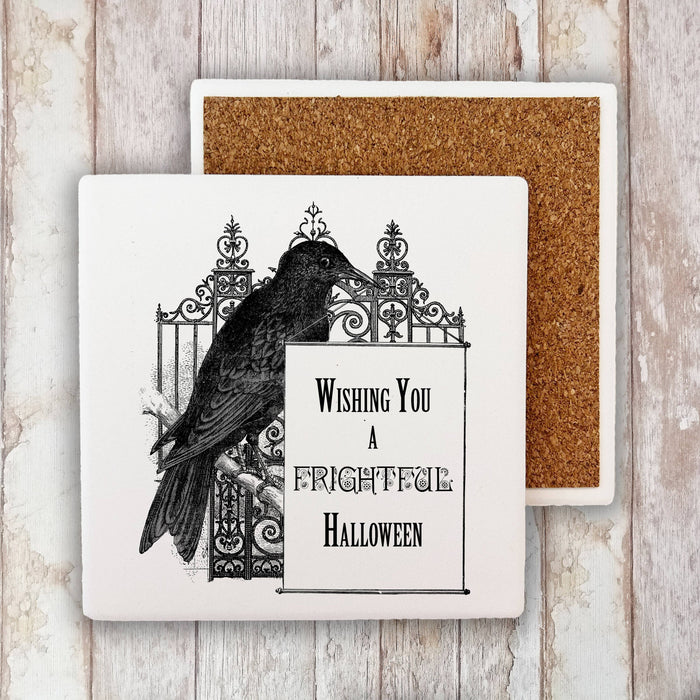 Wishing You a Frightful Halloween, Stone Coaster