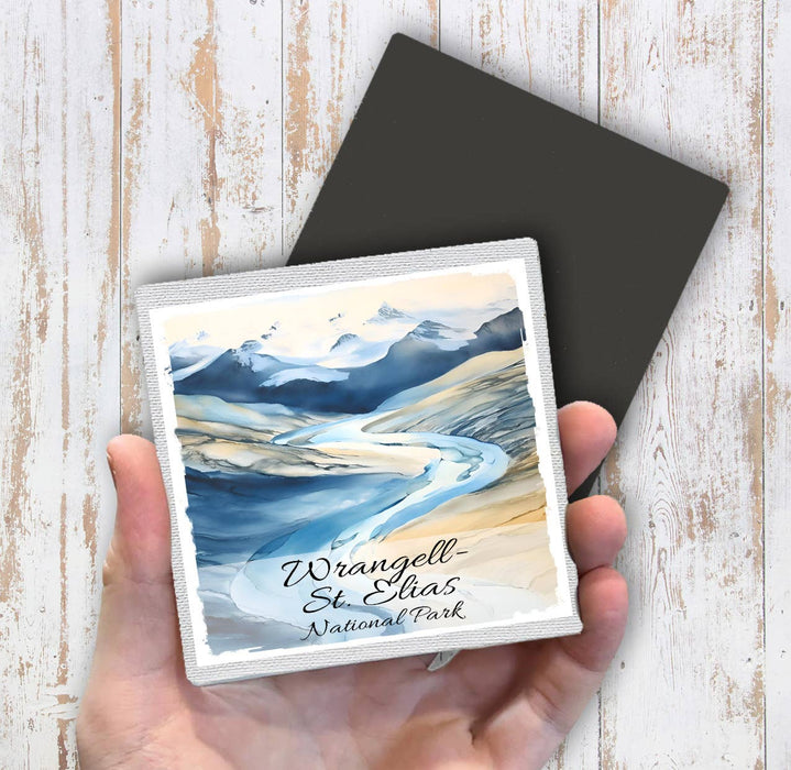 Wrangell-St. Elias National Park Alaska Magnet Fridge
