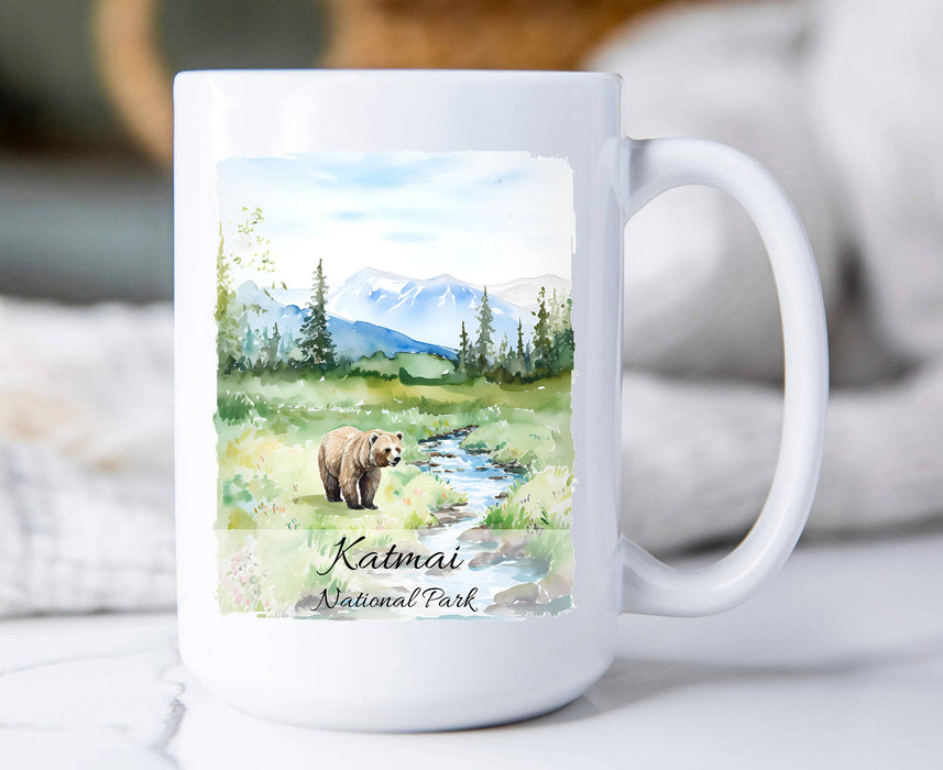 Katmai National Park Alaska Coffee Mug