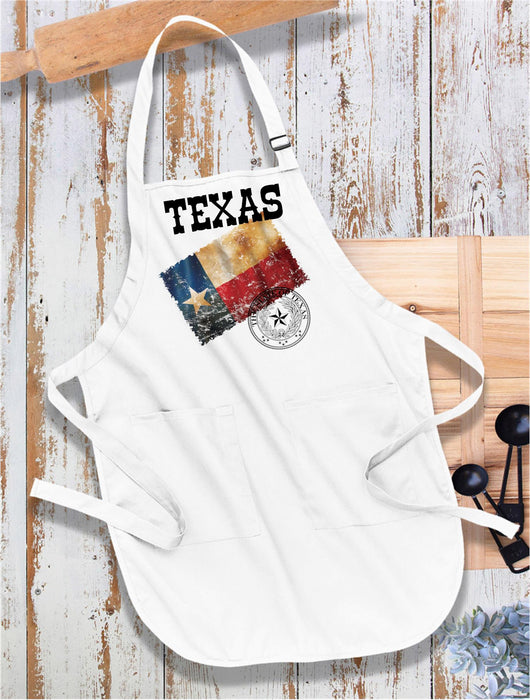 Texas Flag Apron