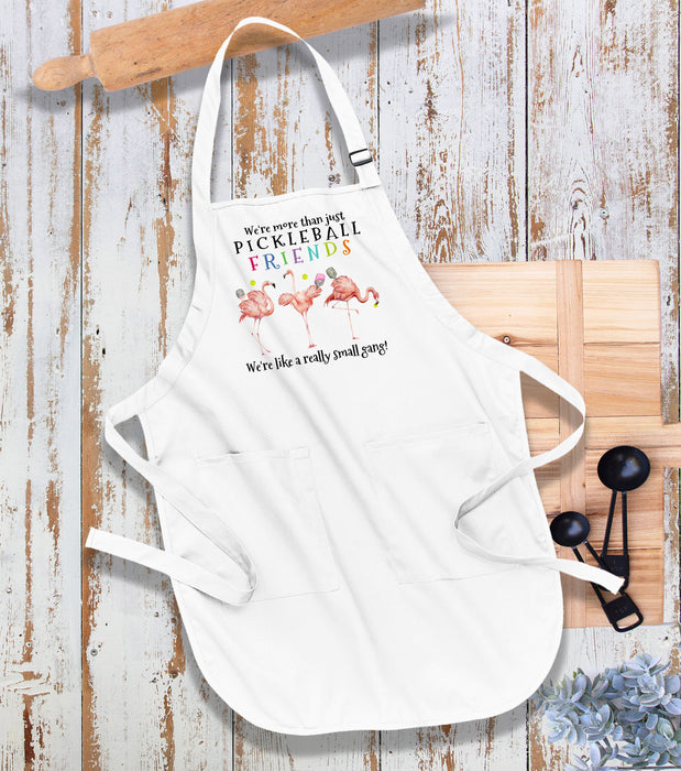 We're more than Pickleball Friends we are a Gang Kitchen Cotton Apron