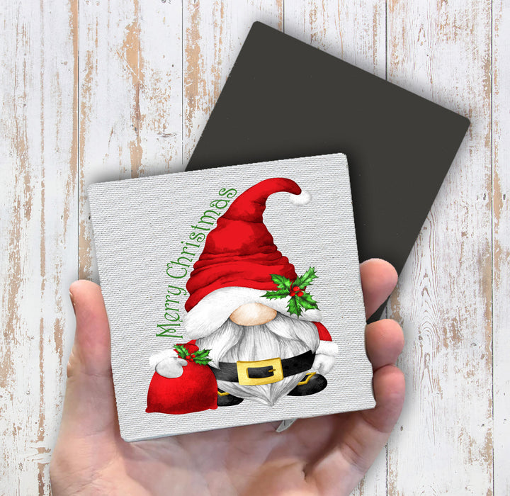 Christmas Gnome Santa Claus Magnet Fridge