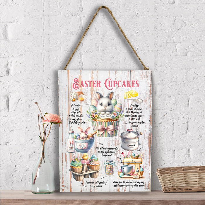 Easter Cucakes Recipe Bunny Wall Decor