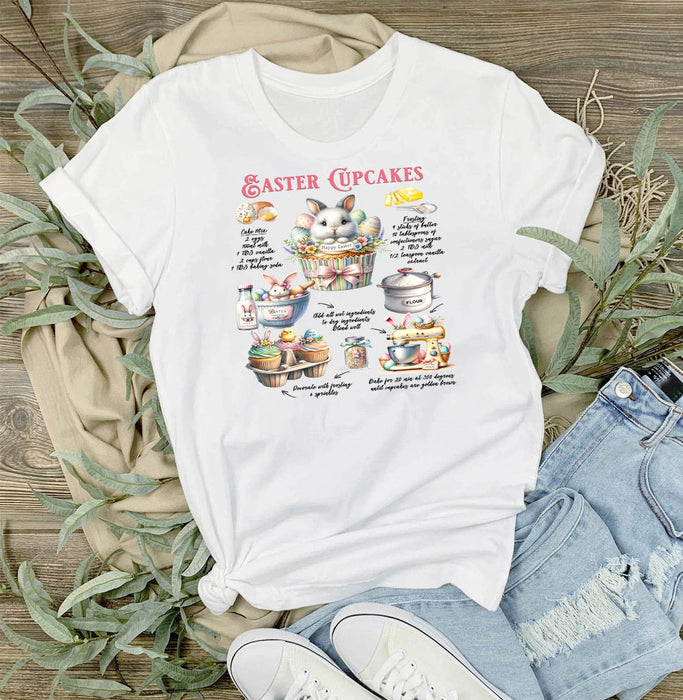 Easter Cucakes Recipe Bunny T-Shirt
