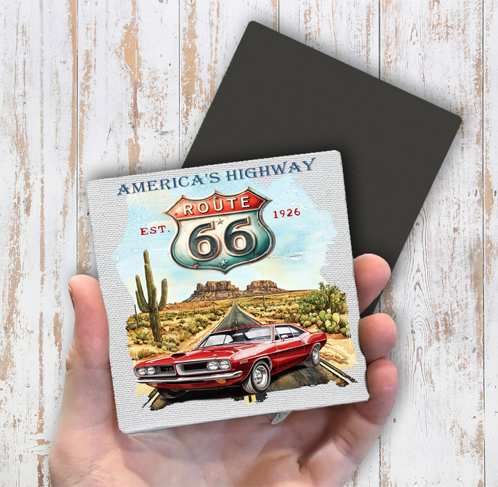 Route 66 America's Highway  Magnet Fridge