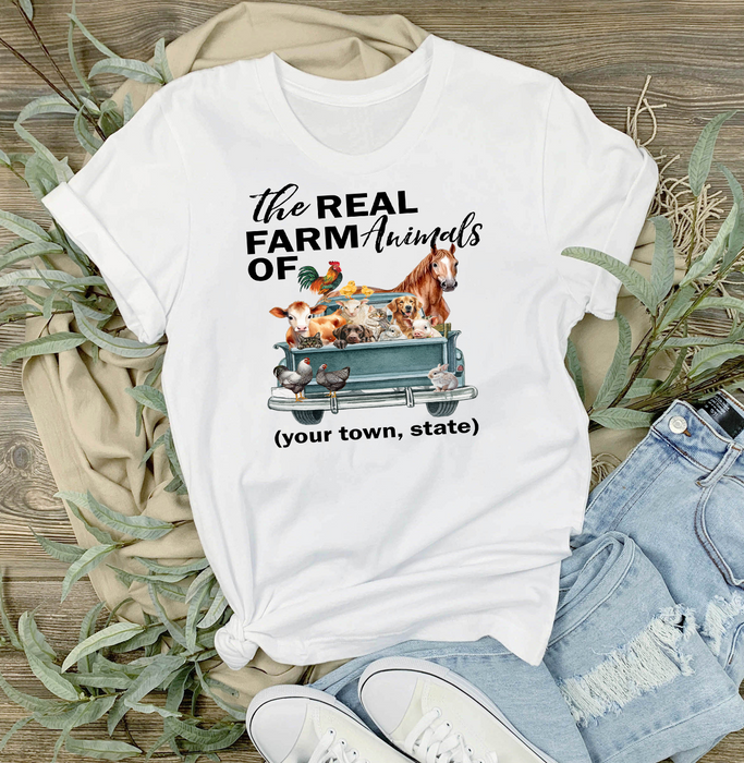 The Real House Farm Animals of T-Shirt