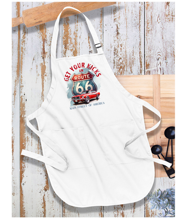Route 66 Get your Kicks Mustang Apron
