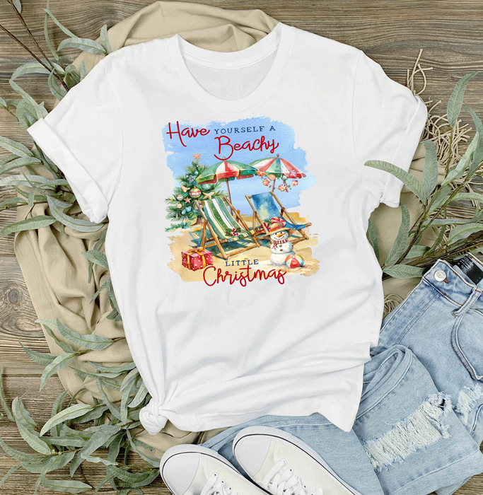 Coastal Have a Beachy Christmas T-Shirt