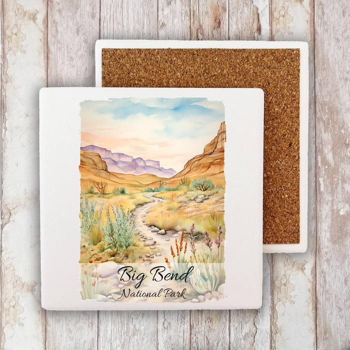 Big Bend National Park Texas Stone Coaster