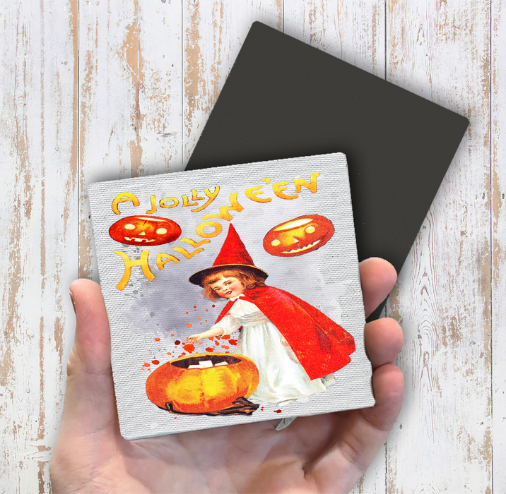 A Jolly Halloween VintageMagnet Fridge