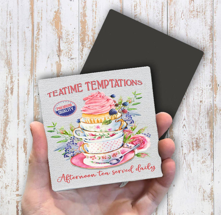 Victorian Tea Time Temptations Magnet Fridge