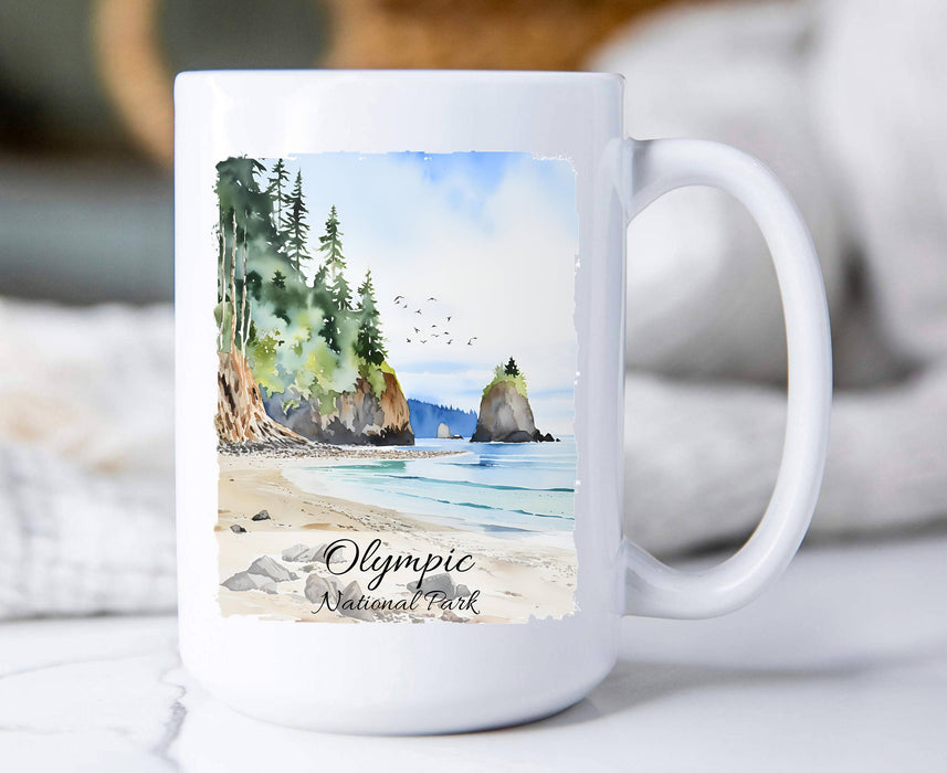 Olympic National Park Washington Coffee Mug