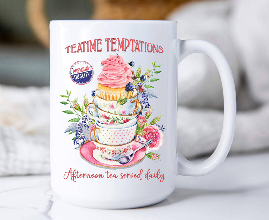 Victorian Tea Time Temptations Coffee Mugs