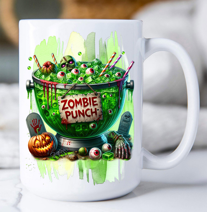 Halloween Zombie Punch Coffee Mug