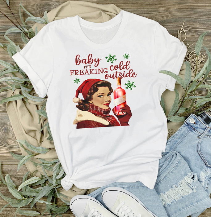Christmas Funny Baby its Cold Outside T-Shirt