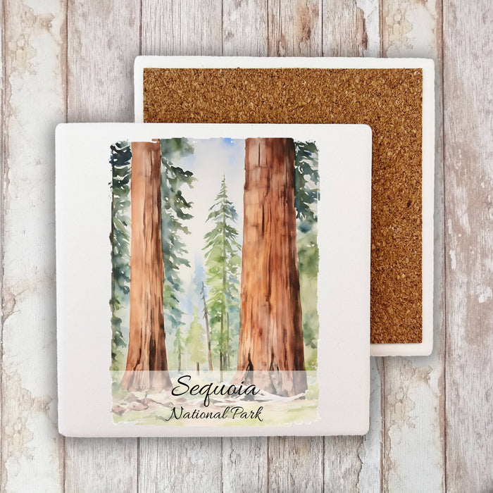 Sequoia National Park California Stone Coaster