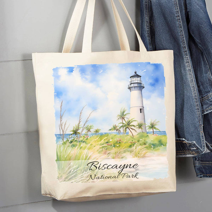 Biscayne National Park Florida Keys 12 oz Canvas Tote Bag