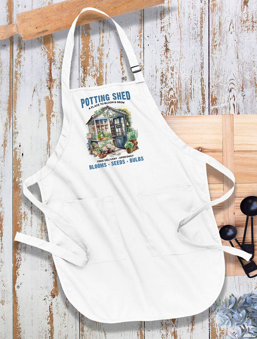 Bloom & Grow Potting Shed Kitchen Cotton Apron