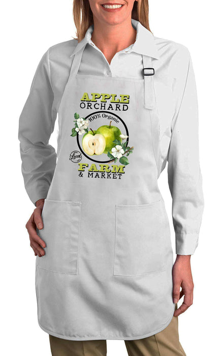 Farm Fresh Apples Orchard Cotton Apron