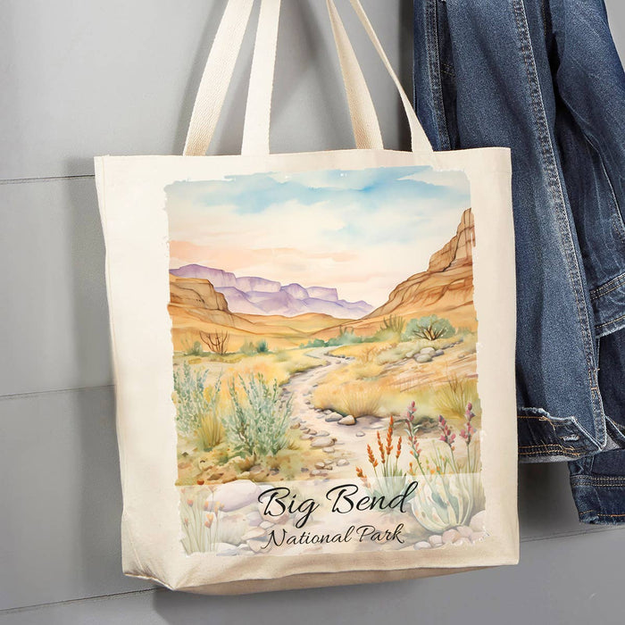 Big Bend National Park Texas 12 oz Canvas Tote Bag