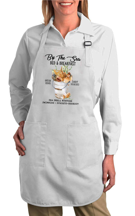 By The Sea Bed & Breakfast Beach Cotton Apron