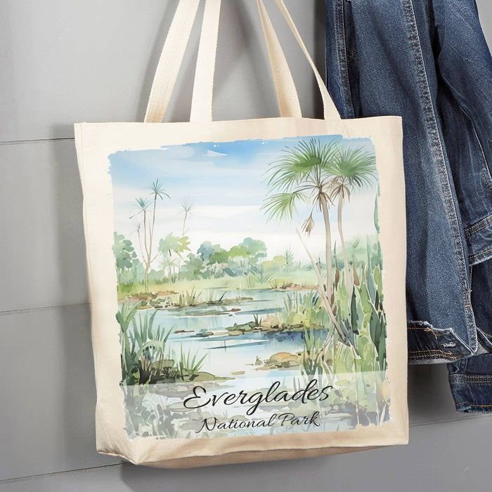 Everglades National Park Florida 12 oz Canvas Tote Bag