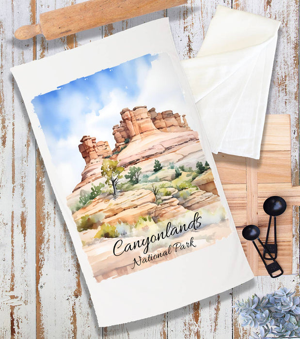 Canyonlands National Park Utah Terry Cloth Towel