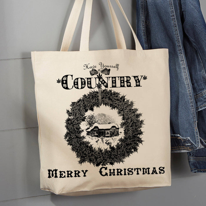 Cotton Canvas Tote Bag